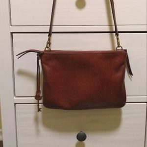 Fossil Brown Crossbody Bag